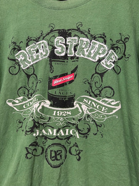 メンズヴィンテージ　Tシャツ　【RED STRIPE】ジャマイカ