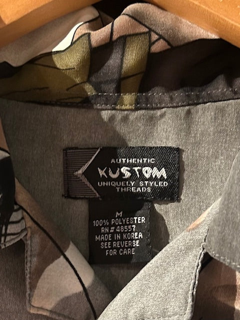 メンズヴィンテージ　アロハシャツ　【KUSTOM】