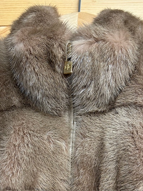 ロロピアーナ Loro Piana ミンク カシミヤ ベスト コート