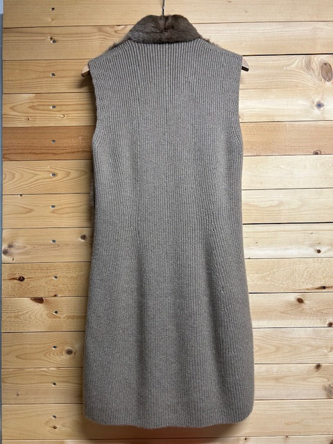 ロロピアーナ Loro Piana ミンク カシミヤ ベスト コート