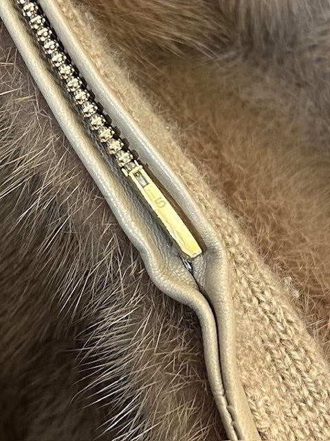 ロロピアーナ Loro Piana ミンク カシミヤ ベスト コート