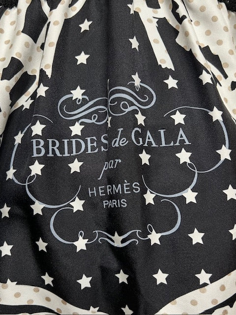 エルメス　カシミヤ シルク ワンピース brides de gala