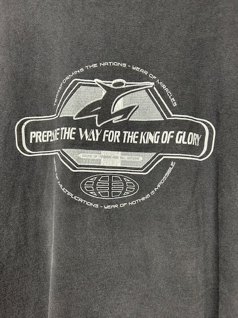 メンズヴィンテージ　Tシャツ　【GILDAN】　ブラック  キャラクター