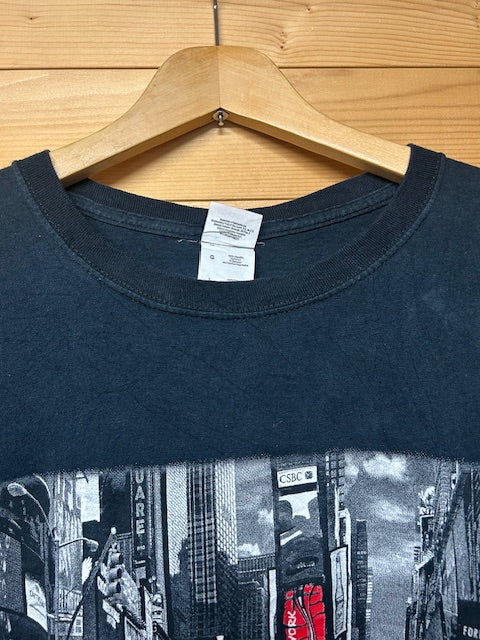 メンズヴィンテージ　Tシャツ　【Fruit  of  the Loom】　ブラック　NEW YORK
