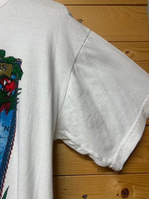 メンズヴィンテージ　Tシャツ　【CARIBBEANT’S】ホワイト　カリブ海