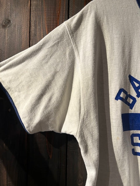 メンズヴィンテージ Tシャツ【Champion】90’ｓリバーシブル ホワイト ブルー