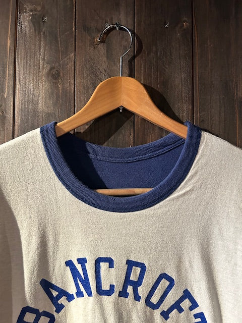 メンズヴィンテージ Tシャツ【Champion】90’ｓリバーシブル ホワイト ブルー