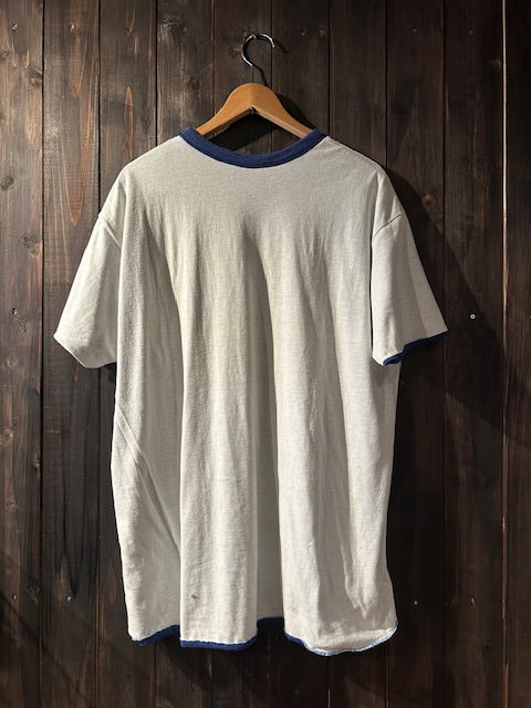 メンズヴィンテージ Tシャツ【Champion】90’ｓリバーシブル ホワイト ブルー