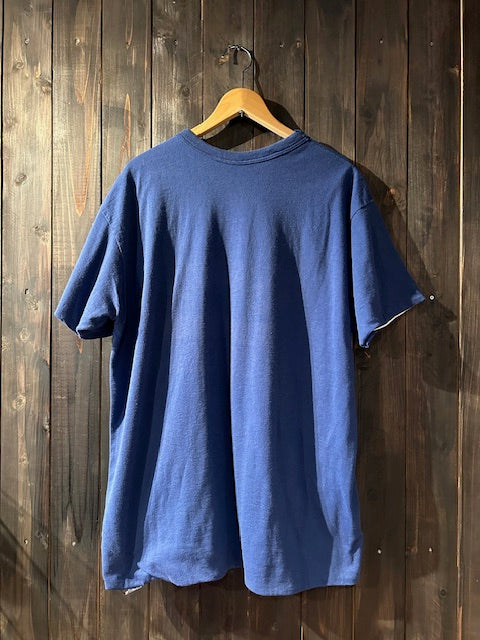 メンズヴィンテージ Tシャツ【Champion】90’ｓリバーシブル ホワイト ブルー