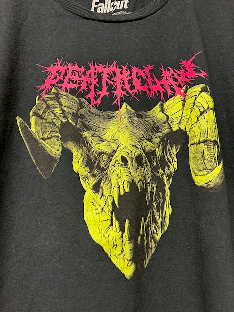メンズヴィンテージ　Tシャツ　【Fallout】　デスクロー　ブラック