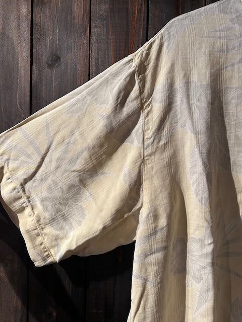 メンズヴィンテージ アロハシャツ 【Tommy Bahama】ハイビスカス イエロー