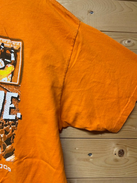 メンズヴィンテージ　Tシャツ　【abvil】IT'S TIME オレンジ