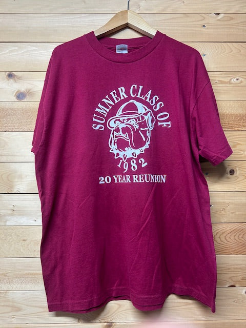 メンズヴィンテージ　Tシャツ　【Summer Class Of 1982】 パープル