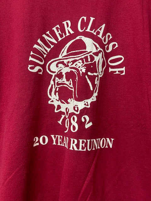 メンズヴィンテージ　Tシャツ　【Summer Class Of 1982】 パープル