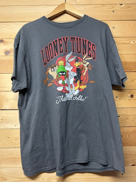 メンズヴィンテージ　Tシャツ　【Looney Tunes】グレー