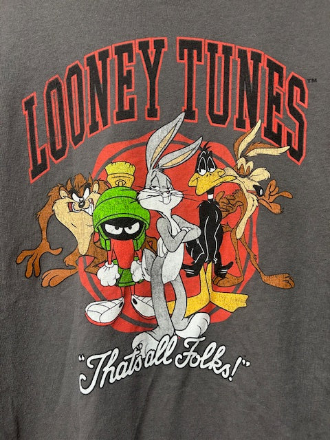 メンズヴィンテージ　Tシャツ　【Looney Tunes】グレー