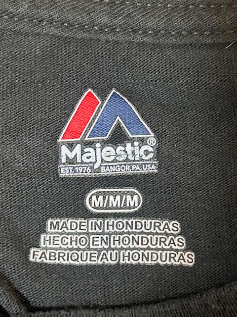 メンズヴィンテージ　Tシャツ 2015　【Majestic】　NFL カロライナ・パンサーズ　ブラック
