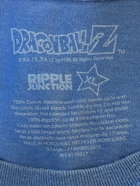 メンズヴィンテージ　Tシャツ  【ドラゴンボールZ】　ブルー