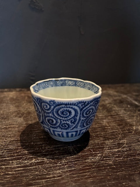 伊万里 蛸唐草 蕎麦猪口