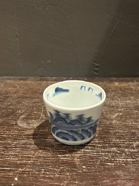 伊万里 山水文 蕎麦猪口