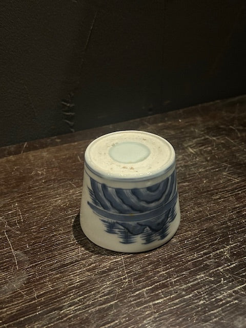伊万里 山水文 蕎麦猪口