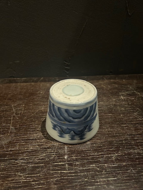 伊万里 山水文 蕎麦猪口