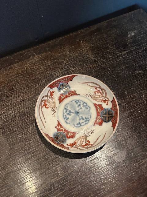 伊万里 色絵 4寸皿