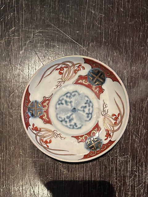 伊万里 色絵 4寸皿