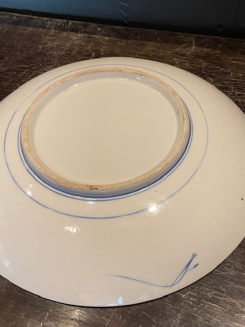 伊万里 山水文 大皿