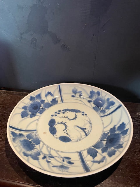 伊万里 花 大皿
