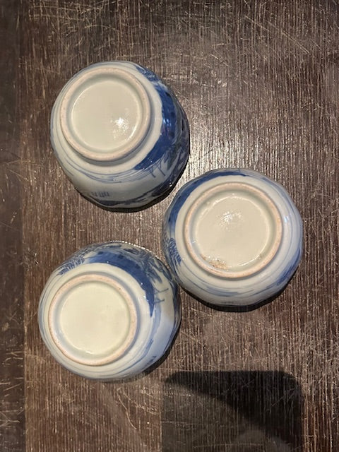伊万里 金彩 輪花口 蕎麦猪口