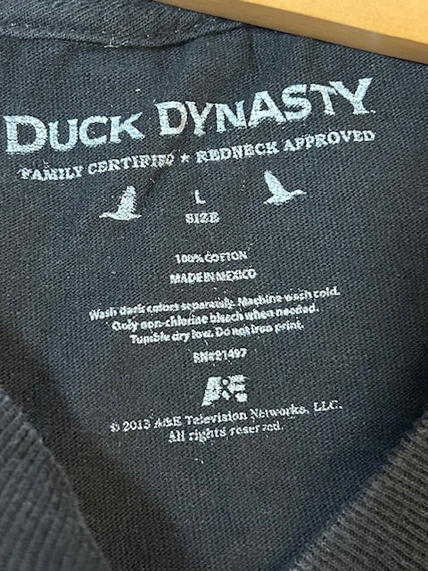 メンズヴィンテージ　Tシャツ【Quack Pack】　ダックダイナスティ　ブラック