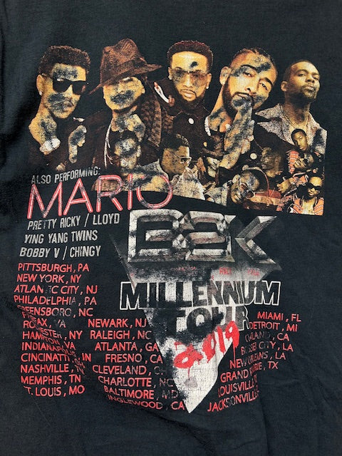 メンズヴィンテージ　Tシャツ 【B2K 2019 ミレニアムツアー】　ブラック