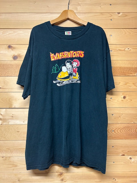 メンズヴィンテージ　Tシャツ 【FRUIT OF THA  LOOM】　The Evaporators　ブラック