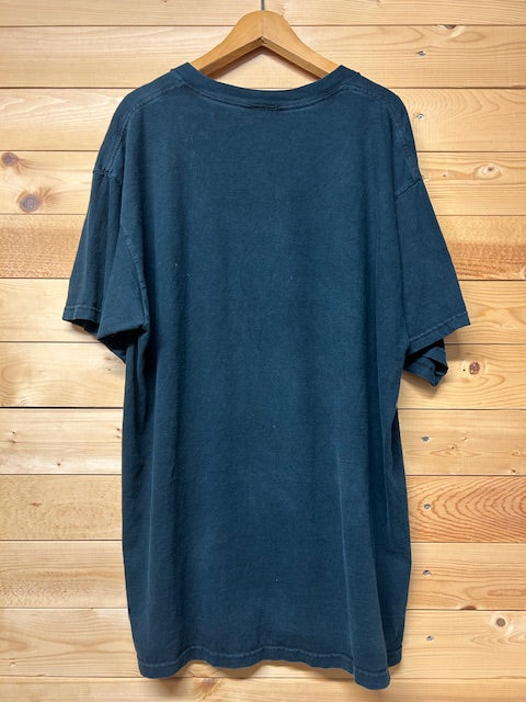 メンズヴィンテージ　Tシャツ 【FRUIT OF THA  LOOM】　The Evaporators　ブラック