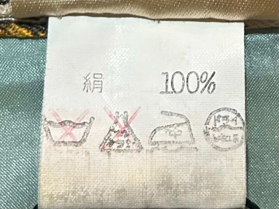 エルメス シルク シャツワンピース