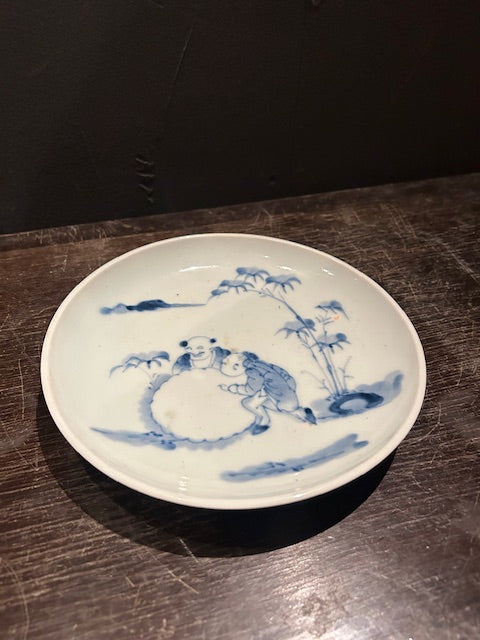 伊万里焼 染付 平皿