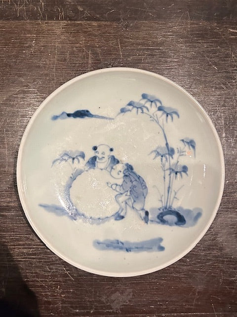伊万里焼 染付 平皿