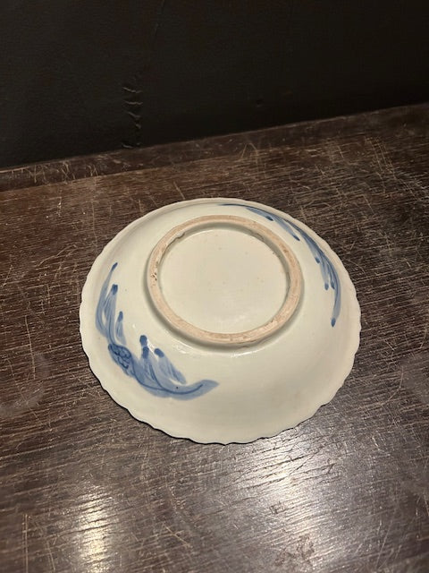 伊万里焼 染付 竹虎文