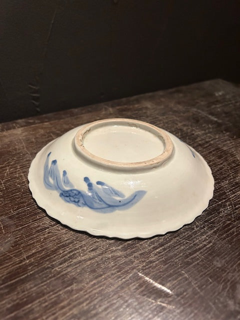 伊万里焼 染付 竹虎文
