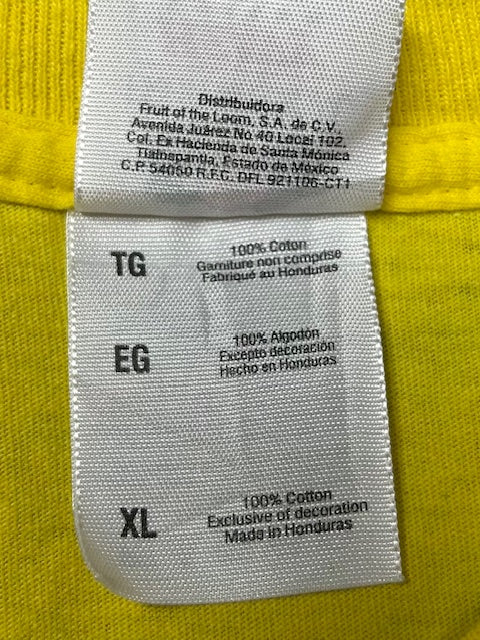 メンズヴィンテージ　Tシャツ　【CF Cycle for Life】チャリティーイベント　イエロー