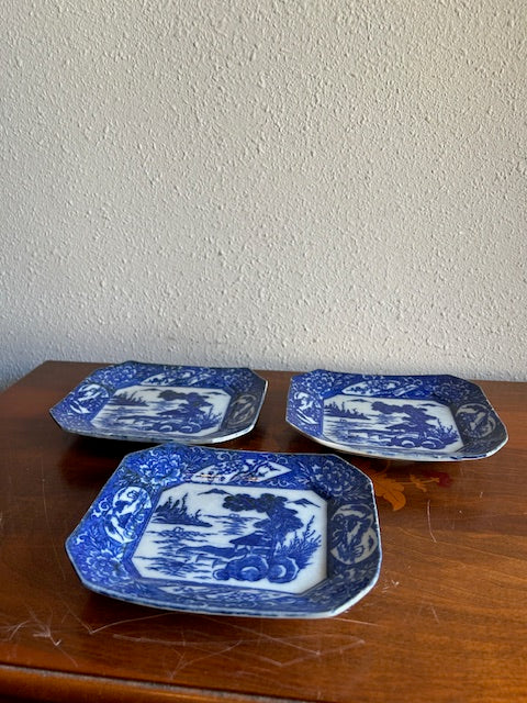 伊万里焼　印判　角皿