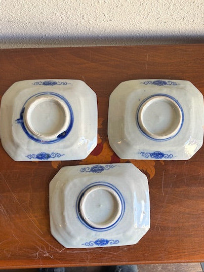 伊万里焼　印判　角皿