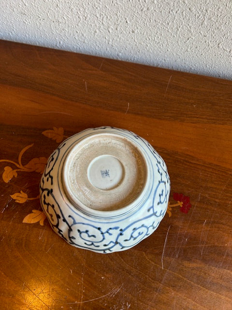 伊万里焼　微塵唐草　なます皿