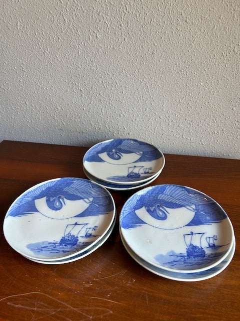 伊万里焼　丸皿