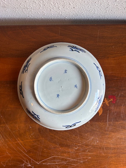 伊万里焼　染錦　皿