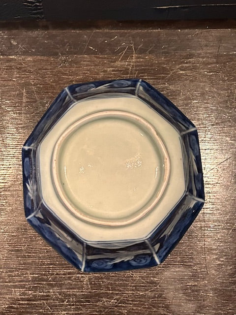 伊万里　染付八角鉢