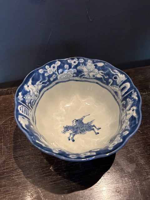 伊万里　染付鉢