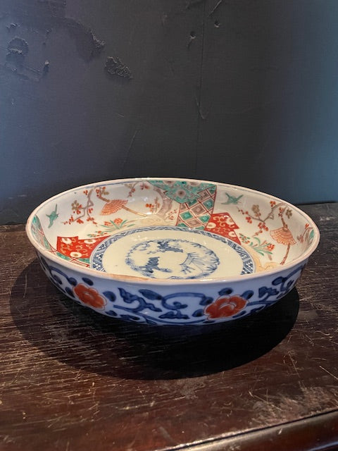 伊万里　色絵深皿