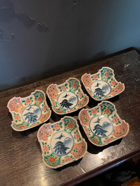 伊万里焼　角皿